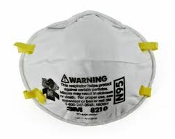 DUST MASK RESPIRATOR 3M 8210