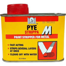 Paint Remover  (FOC GD Scrapper 2”) 0.5litres, Brand: PYE