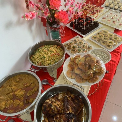 HALAL Lunch Catering Buffet for small-medium size