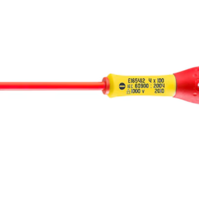 Facom INSULATED SCREWDRIVER SLOTTED 4X100