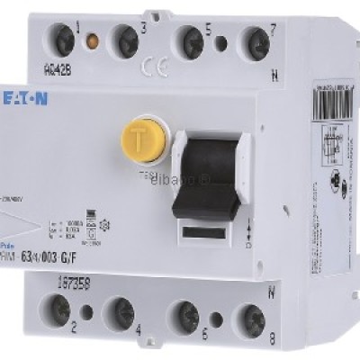 Eaton 4 Pole Type A RCD, 40A PFIM, 100mA - PFIM-40 4 01-A-MW