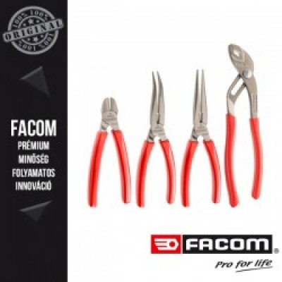 FACOM GJP.A4 - 4pc PVC Grip Pliers Set