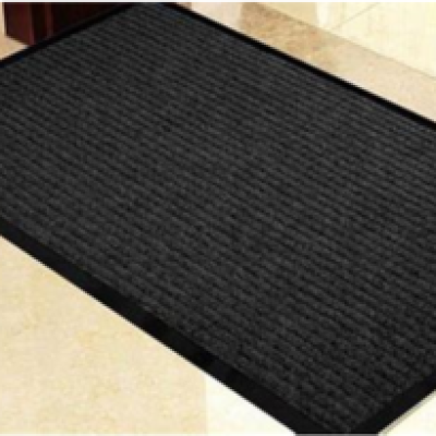 RIB USA FLOOR MAT with BLACK edging (L 4 ft x W 2 ft)