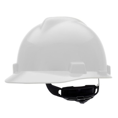 HAT, HARD, POLYETHYLENE, Wht, W FAST-TRAC