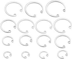 200Pcs Carbon steel Circlips M28, M30, M32, M34