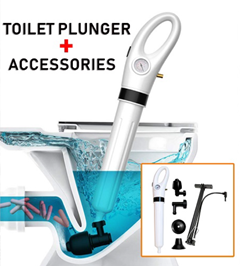 HIGH PRESSURE FREE POSTAGE PUMP CLEANER DREDGE TOILET PLUNGER AIR DRAIN BLASTER SINK PIPE CLOGGED REMOVER BATHROOM PIPE BATHTUB