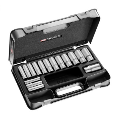 FACOM S.405AE 16 Piece,  1 2 In Socket Set