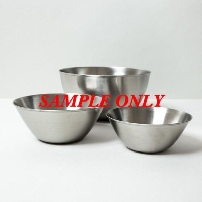 Stainless Steel Bowl 17x10