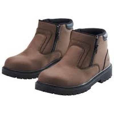 HAMMER2 Safety Footwear HM2-223, 6.0" Zip-Up Ankle BootsUK SIZE 7