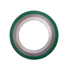 Spiral wound gasket, 3", Low Stress, ASME B16.20, S.S. 316   /   Graphite, RF as per B16.5, 150 Lbs, Thk = 4.5 mm, Inner AISI 316   /   Outer CS