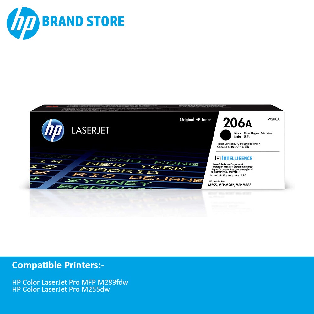 HP 206A Original LaserJet Toner Cartridge W2110A