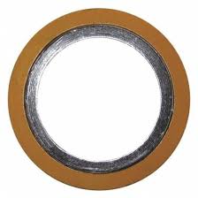 8 Spiral wound gasket  26", Series A, ASME B16.20, RF as per B16.5, 300 Lbs, Thk=4.5mm, Inner AISI 316  /  Outer CS  /  SS 316  /  Graphite