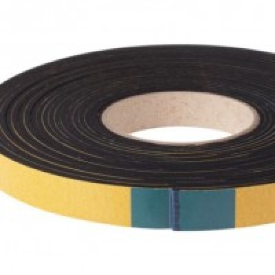 Global PE Double Side Foam Tape Black 24Mm x 10Yds