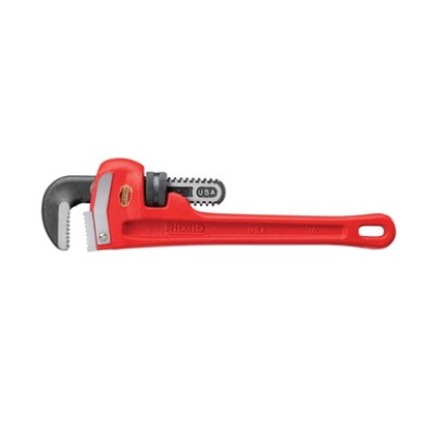 RIGID 10" Heavy-Duty Straight Pipe Wrench Cat #(s): 31010