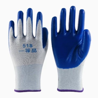 Wear-Resistant Non-Slip Nitrile Glove