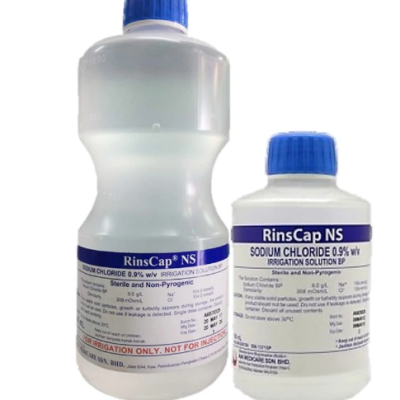 Rinscap Ns Sodium Chloride 0.9% For Irrigation Screw Up (500ML)