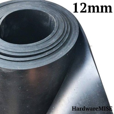 Neoprene Rubber Sheet 12mm Black