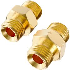 Welding Hose Coupler Adapter Set 9  /  16", 18UNF LH&RH for Oxygen Acetylene Twin Hose