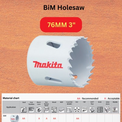 BiM Hole Saw 76mm 3'