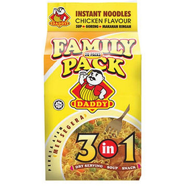 Mee Daddy Chicken 3 In 1 (1 CTN)