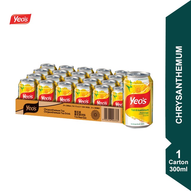 Yeo's Tea Chrysanthemum Can (300ml x 24 can) Carton