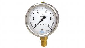 WIKA OIL FILLED PRESSURE GAUGE, 2"1  /  2