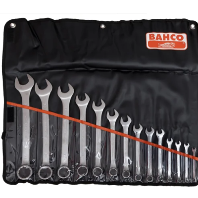 *Bahco 111M Series 17-Piece Spanner Set, 8 ? 32 mm, Alloy Steel