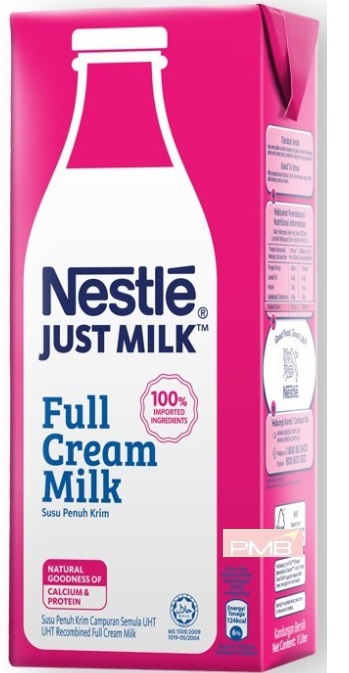 NESTLE FULL CREAM MILK UOM: 1 LITRE       /       PACK