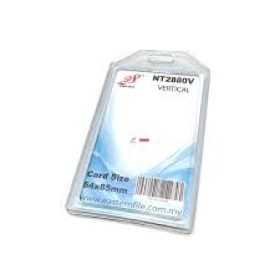 NAME BADGE - EAST-FILE NT2880V (SOFT CASE, CARD SIZE 54 X 85MM)