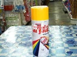 KRYSTAL SPRAY PAINT, YELLOW 12 (DELIVER TO LABUAN AREA ONLY)