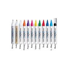 Paint Marker Brand: ZEBRA Size: Blue   /   Black Total: 2 boxes each color (10 pcs   /   box)