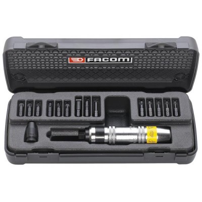 FACOM NJ.262 16 Piece Impact Screwdrivers Tool Kit With Case