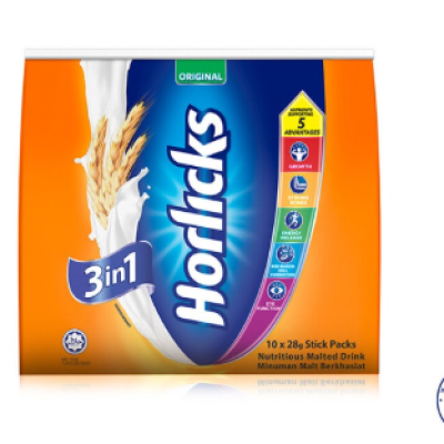 Horlicks 3in1 Original Powder 10 x 28g