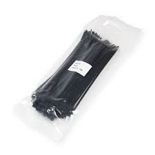 Cable Tie 7.6mm x 500 (Black), 100Pcs  /  Pack