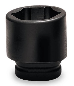 Socket with drive 1" sized 110mm