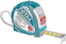 TOTAL measuring tape 10m metric & imperial