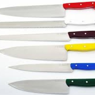 CHEF KNIFE W COLOUR CODING