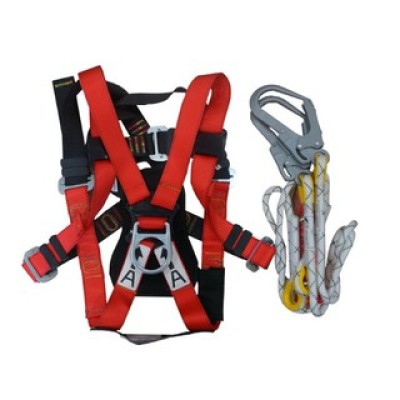 *BST FULL BODY HARDNESS LANYARD C W BIG HOOK & ABSORBER (TE5171 + TE6114)