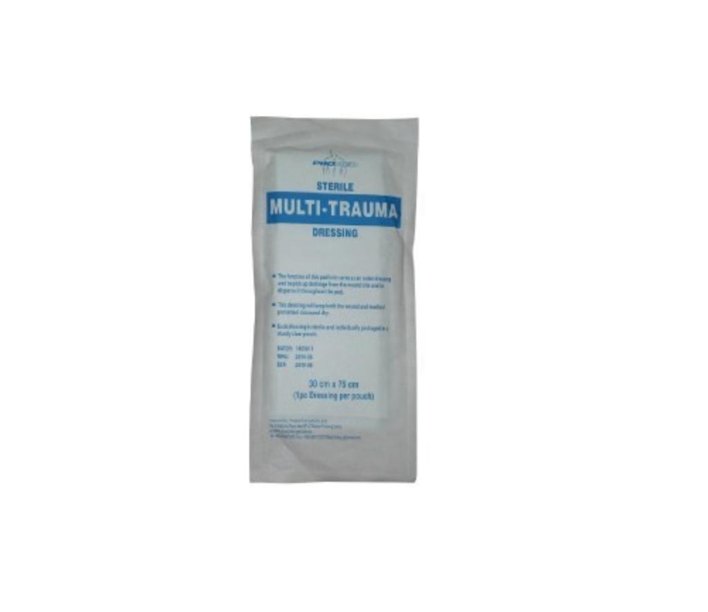 STERILE MULTI - TRAUMA DRESSING       /       GAUGE ( 10" X30" OR 30CM X 75CM )