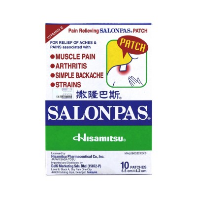 Salonpas Hisamitsu 10 Patches