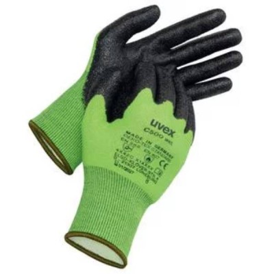 Uvex C500 Wet Cut Protection Glove 60492, Size 7 (Small)