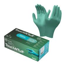 Disposable Nitrile Gloves TouchNTuff 92-600, Size 9