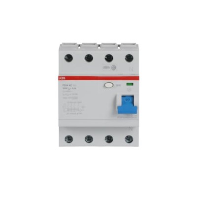 ABB F204AC-100 0.3 100A 4 Pole 300mA RCCB