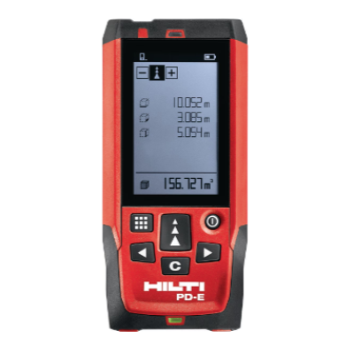 HILTI PD-E Laser Meter, Laser Range Meter PD-E #2061409