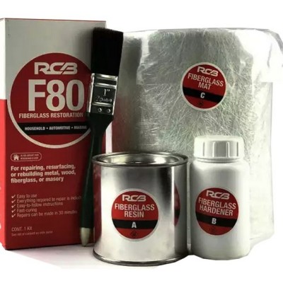 FIBERGLASS RESTORATION KIT - RCB F80 (CLEAR) - 1 SET