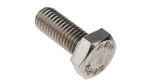 SS 316 HEX BOLT DIN 933 M10 X 25 & NUT & FW, 2KG