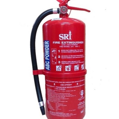 SRI 9kg ABC Dry Powder Portable Fire Extinguisher