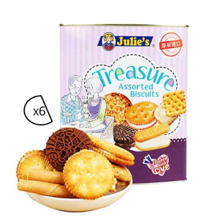 Julie's Treasure Assorted (Tin) 530G