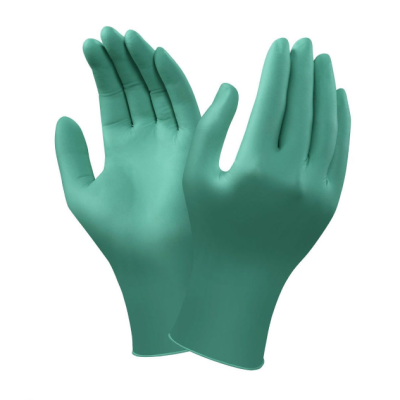 Ansell 92-600 SAFETY DISPOSABLE GLOVE, SIZE MEDIUM