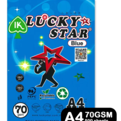 LUCKY STAR BLUE A4 70G